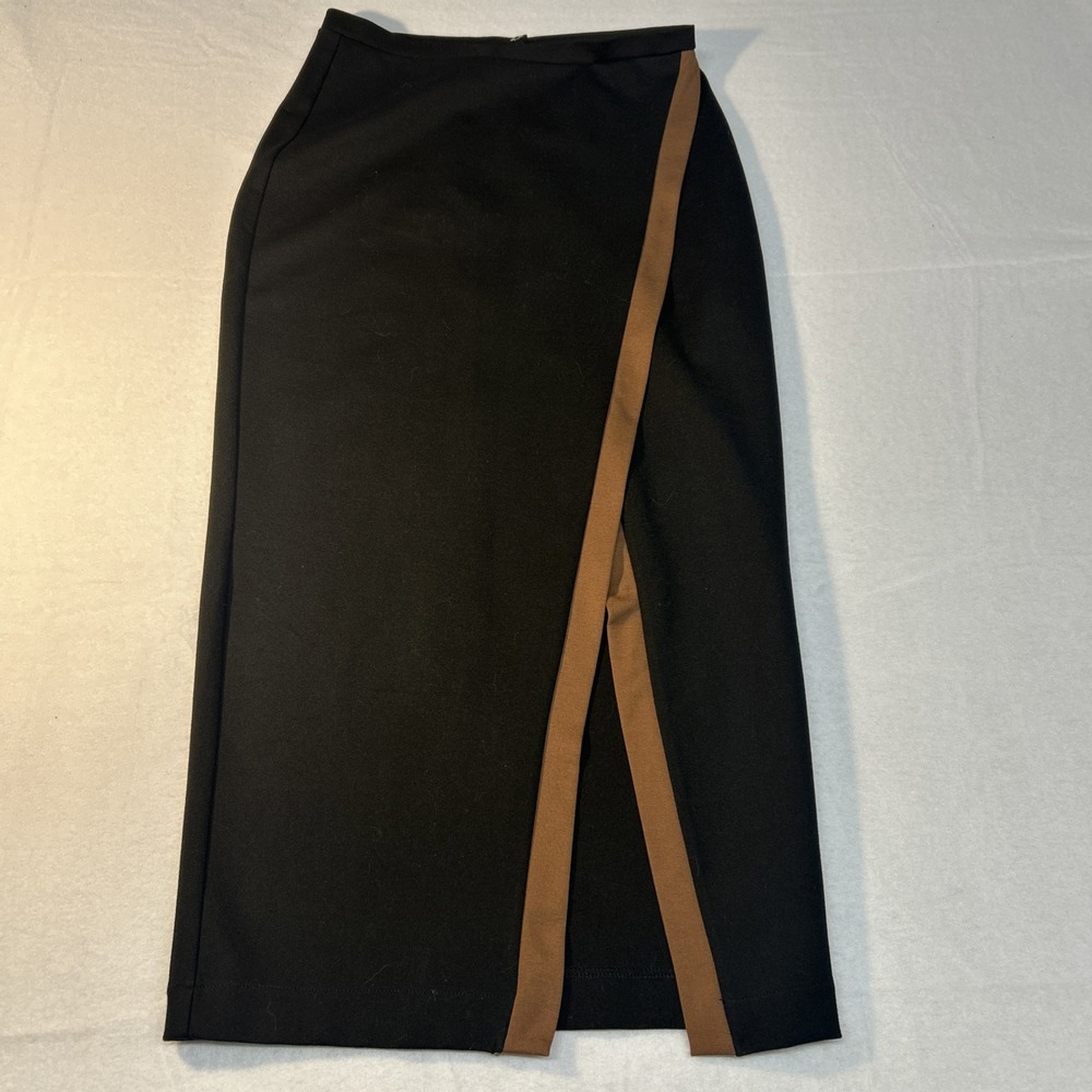 Akita Chicago Black Label Slit Front Slim Fit‎ Skirt Size Large
